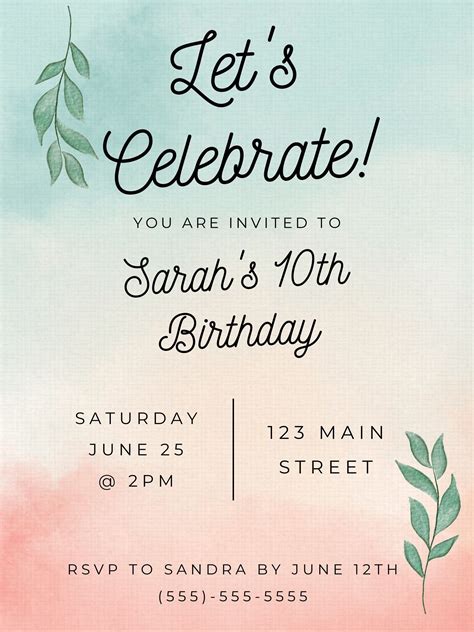 Birthday Invitations & Birthday Party Invites .